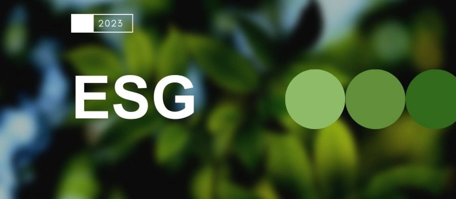 Our 2023 ESG report is ready