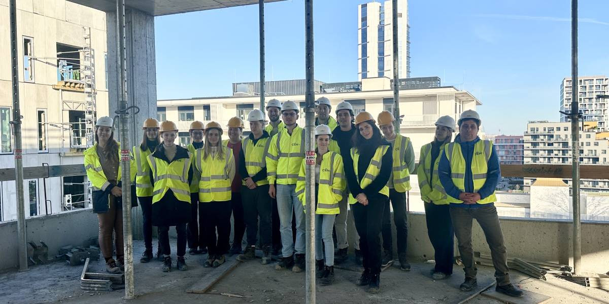 Our interns experiences on construction sites